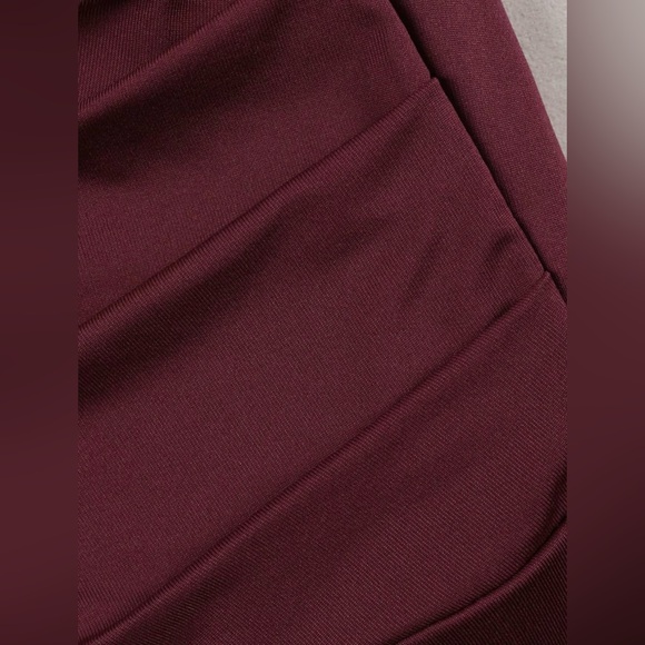 Burgundy Formal Dress - Picture 4 of 5